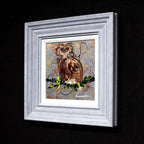 Dr. Whoo - Original - SOLD by artist Rozanne Bell - Wyecliffe Galleries