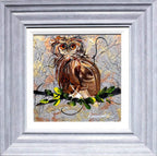 Dr. Whoo - Original - SOLD by artist Rozanne Bell - Wyecliffe Galleries