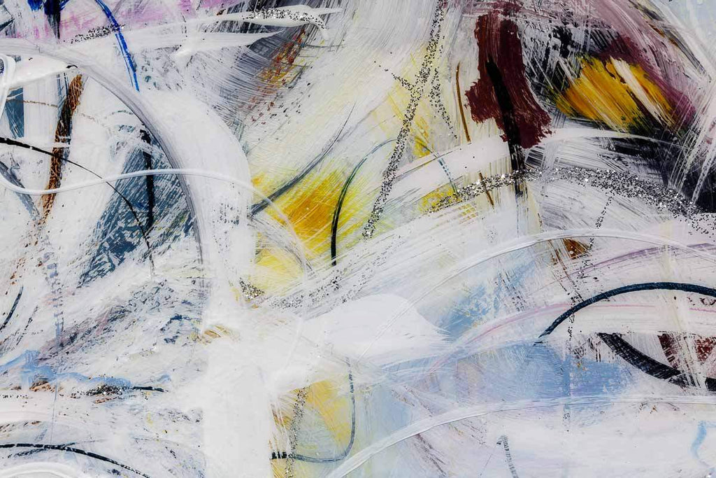 Drama Llamas - Original - SOLD by artist Rozanne Bell - Wyecliffe Galleries