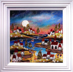 Dramatic Sky I - SOLD by artist Rozanne Bell - Wyecliffe Galleries