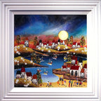 Dramatic Sky II - SOLD by artist Rozanne Bell - Wyecliffe Galleries