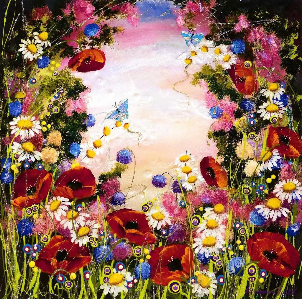 Dreaming of Spring I -SOLD by artist Rozanne Bell - Wyecliffe Galleries