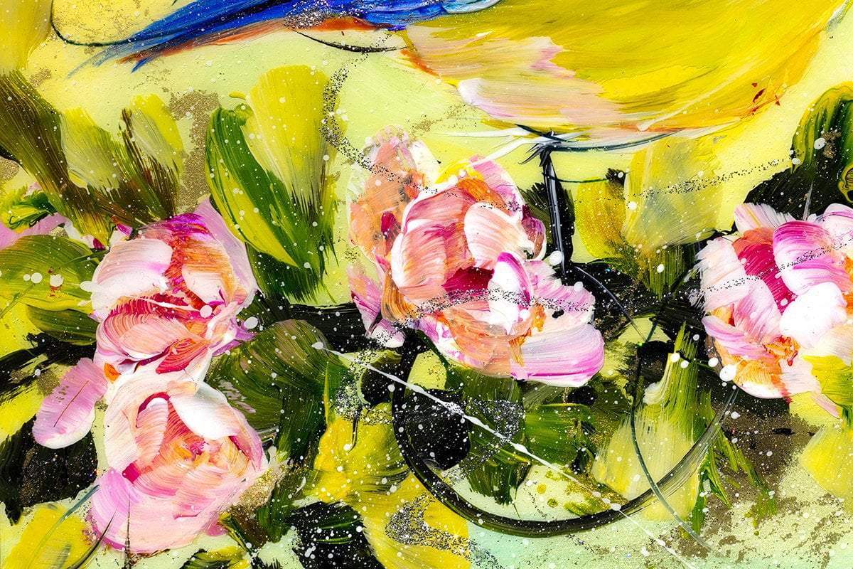 Early Bird - Original - SOLD by artist Rozanne Bell - Wyecliffe Galleries