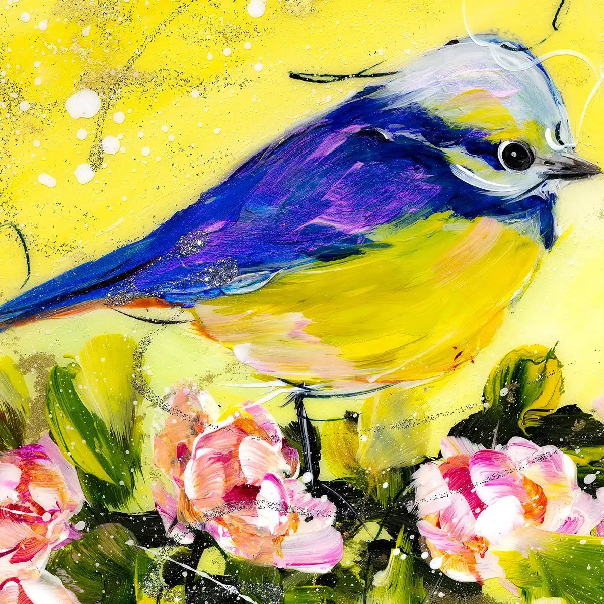 Early Bird - Original - SOLD by artist Rozanne Bell - Wyecliffe Galleries