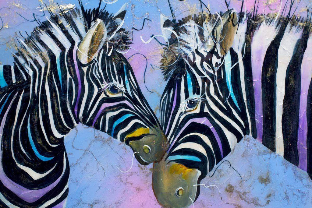 Earning Your Stripes - SOLD by artist Rozanne Bell - Wyecliffe Galleries