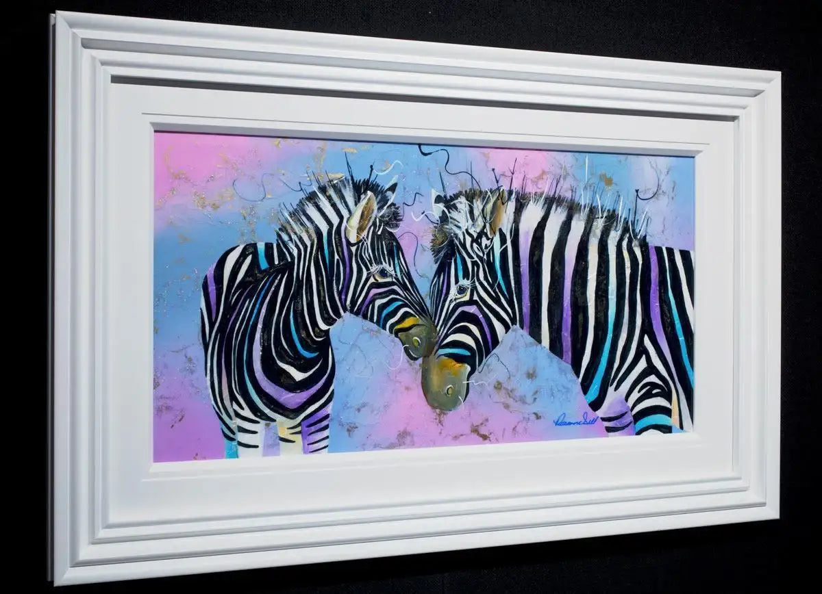 Earning Your Stripes - SOLD by artist Rozanne Bell - Wyecliffe Galleries