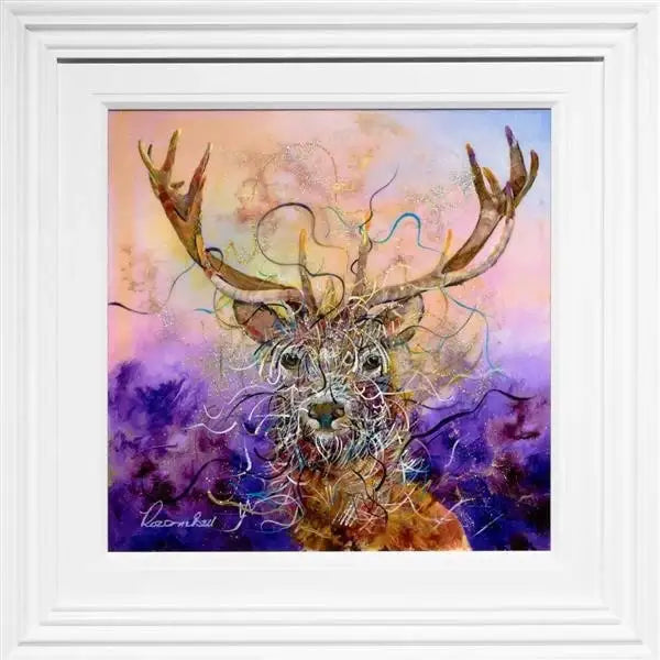 Ebony - Original - SOLD by artist Rozanne Bell - Wyecliffe Galleries