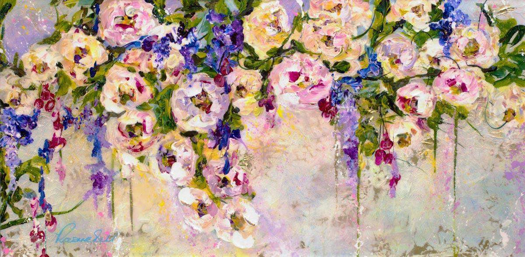 Eden - SOLD by artist Rozanne Bell - Wyecliffe Galleries