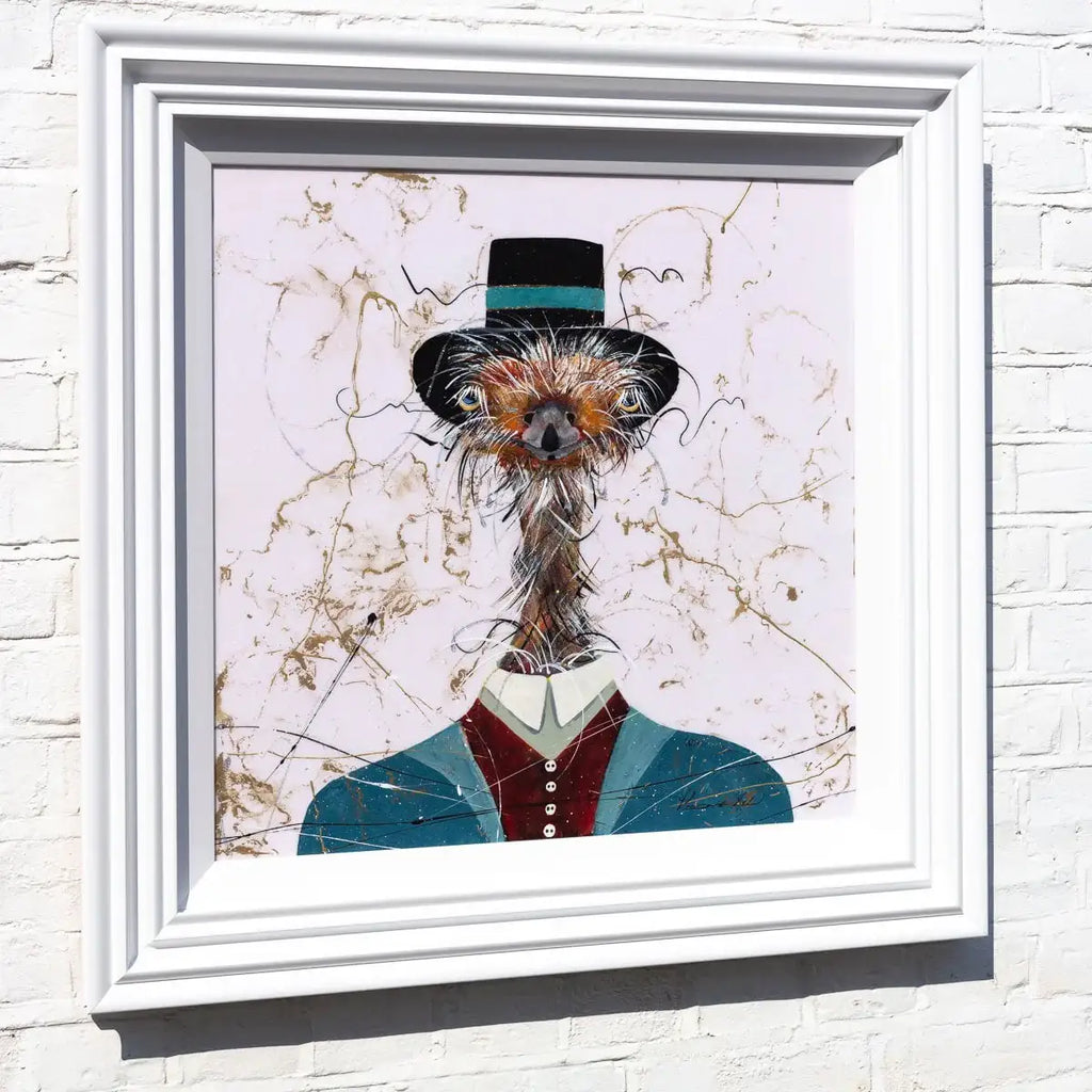 Edward - Original SOLD by artist Rozanne Bell - Wyecliffe Galleries