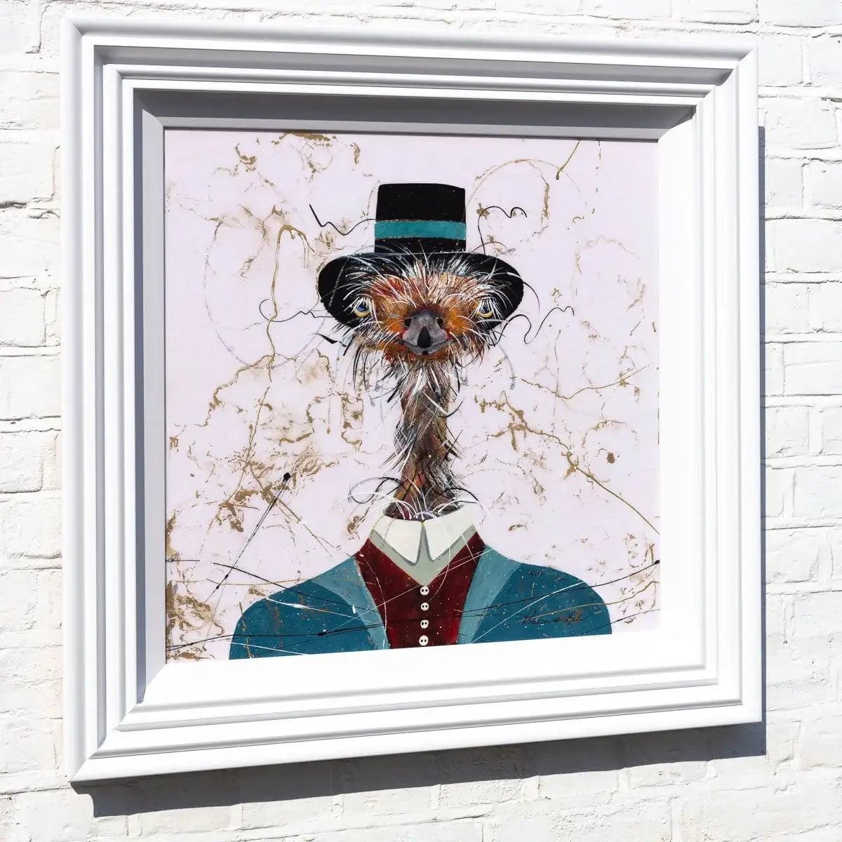 Edward - Original SOLD by artist Rozanne Bell - Wyecliffe Galleries