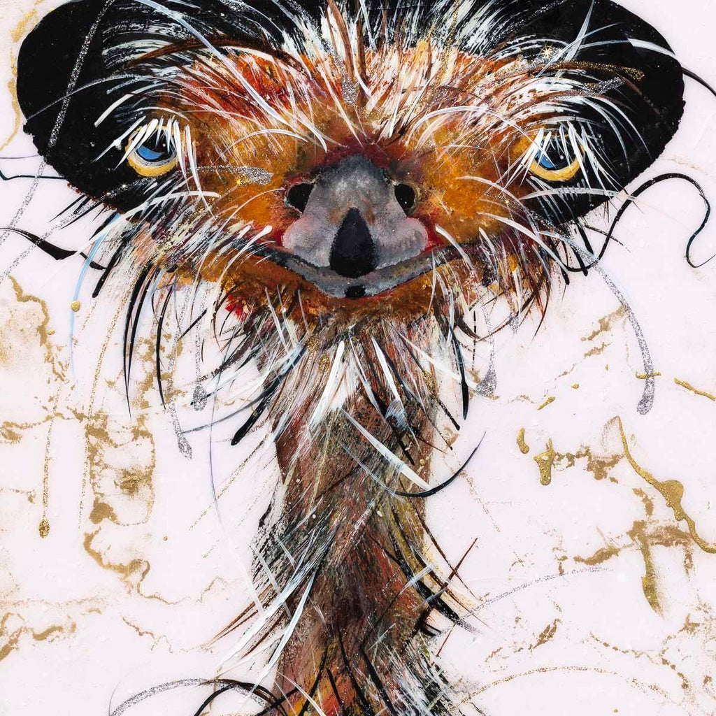 Edward - Original SOLD by artist Rozanne Bell - Wyecliffe Galleries