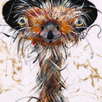 Edward - Original SOLD by artist Rozanne Bell - Wyecliffe Galleries