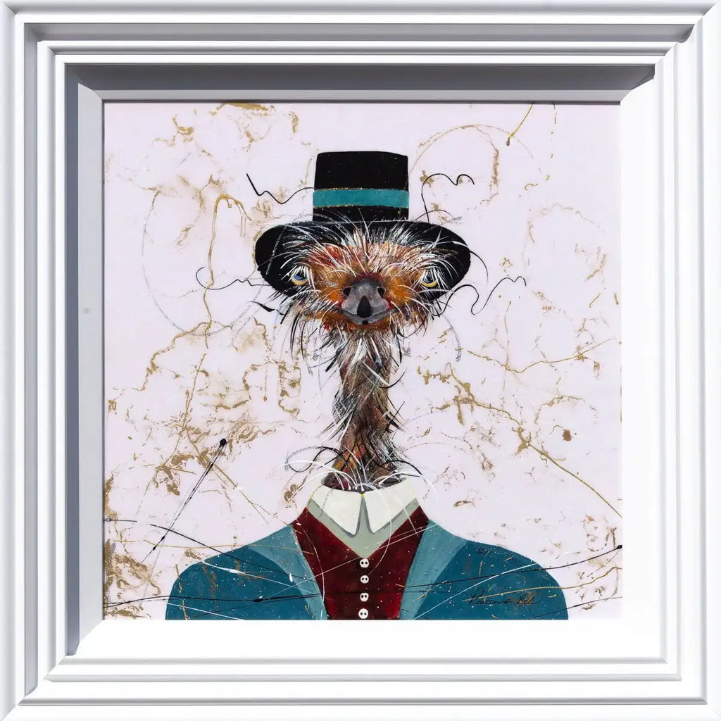 Edward - Original SOLD by artist Rozanne Bell - Wyecliffe Galleries