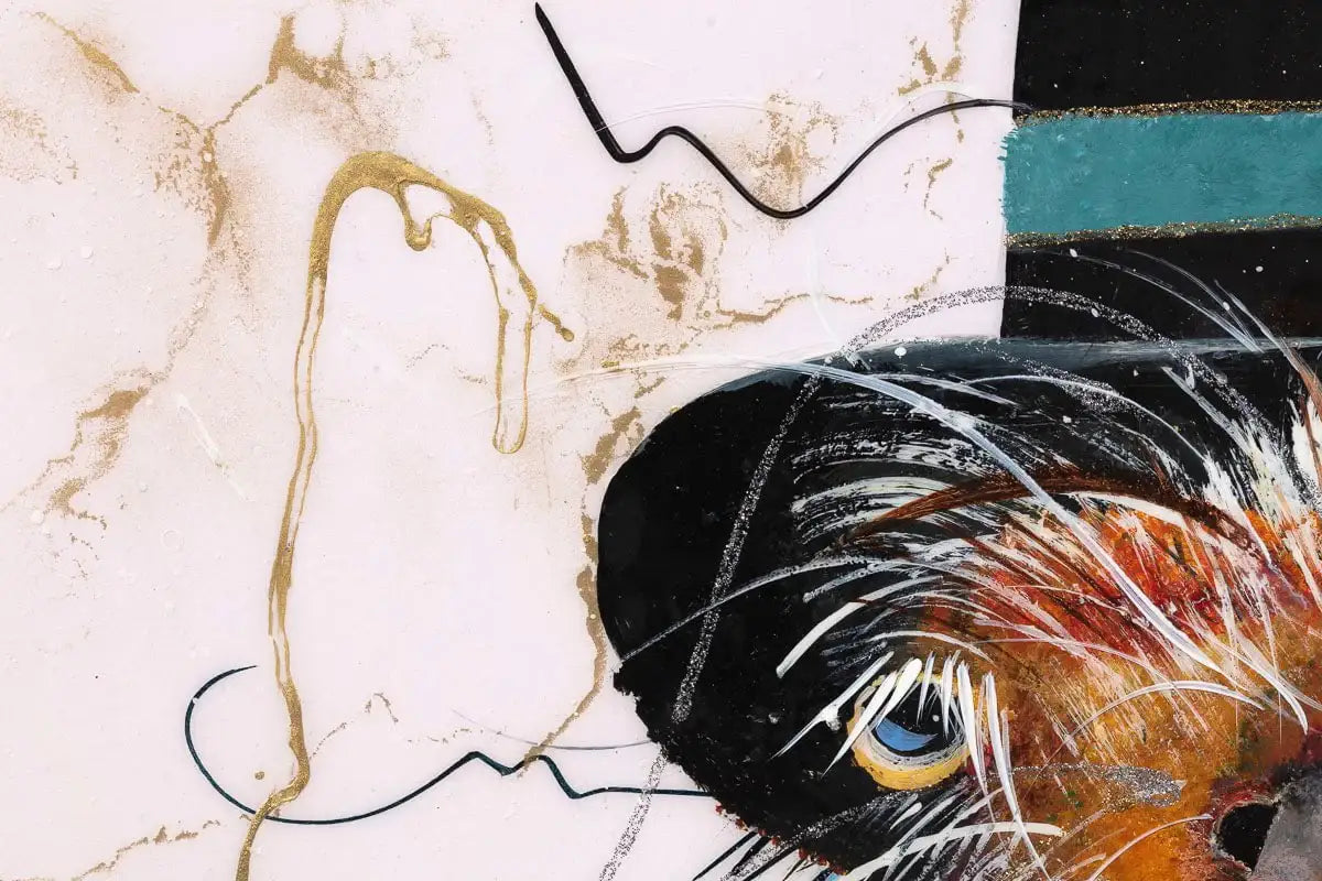 Edward - Original SOLD by artist Rozanne Bell - Wyecliffe Galleries