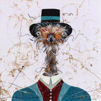 Edward - Original SOLD by artist Rozanne Bell - Wyecliffe Galleries