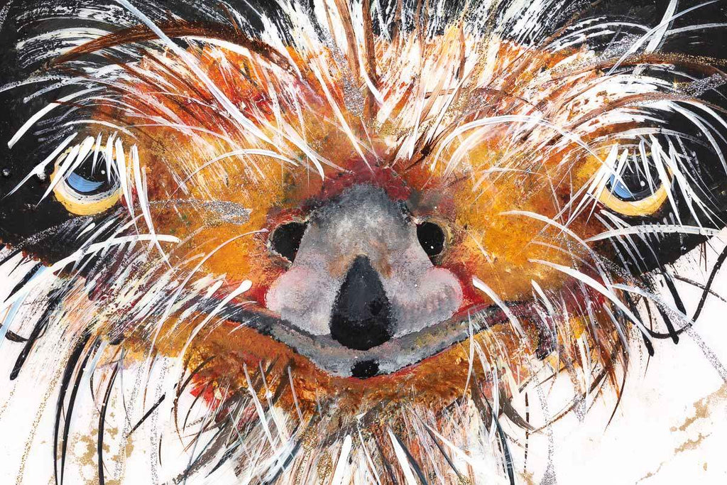 Edward - Original SOLD by artist Rozanne Bell - Wyecliffe Galleries