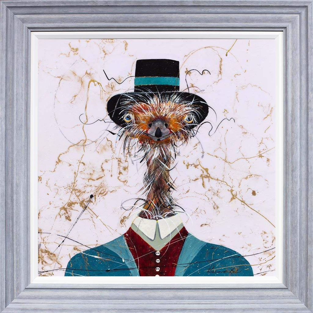 Edward - Original SOLD by artist Rozanne Bell - Wyecliffe Galleries