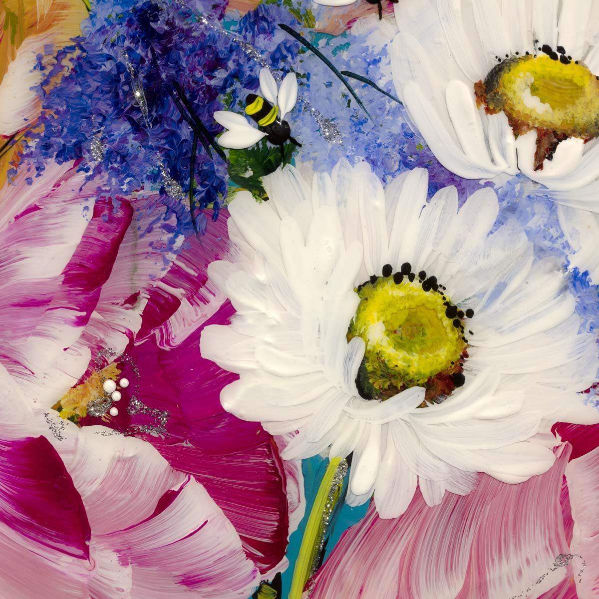 Efflorescence - Original - SOLD by artist Rozanne Bell - Wyecliffe Galleries