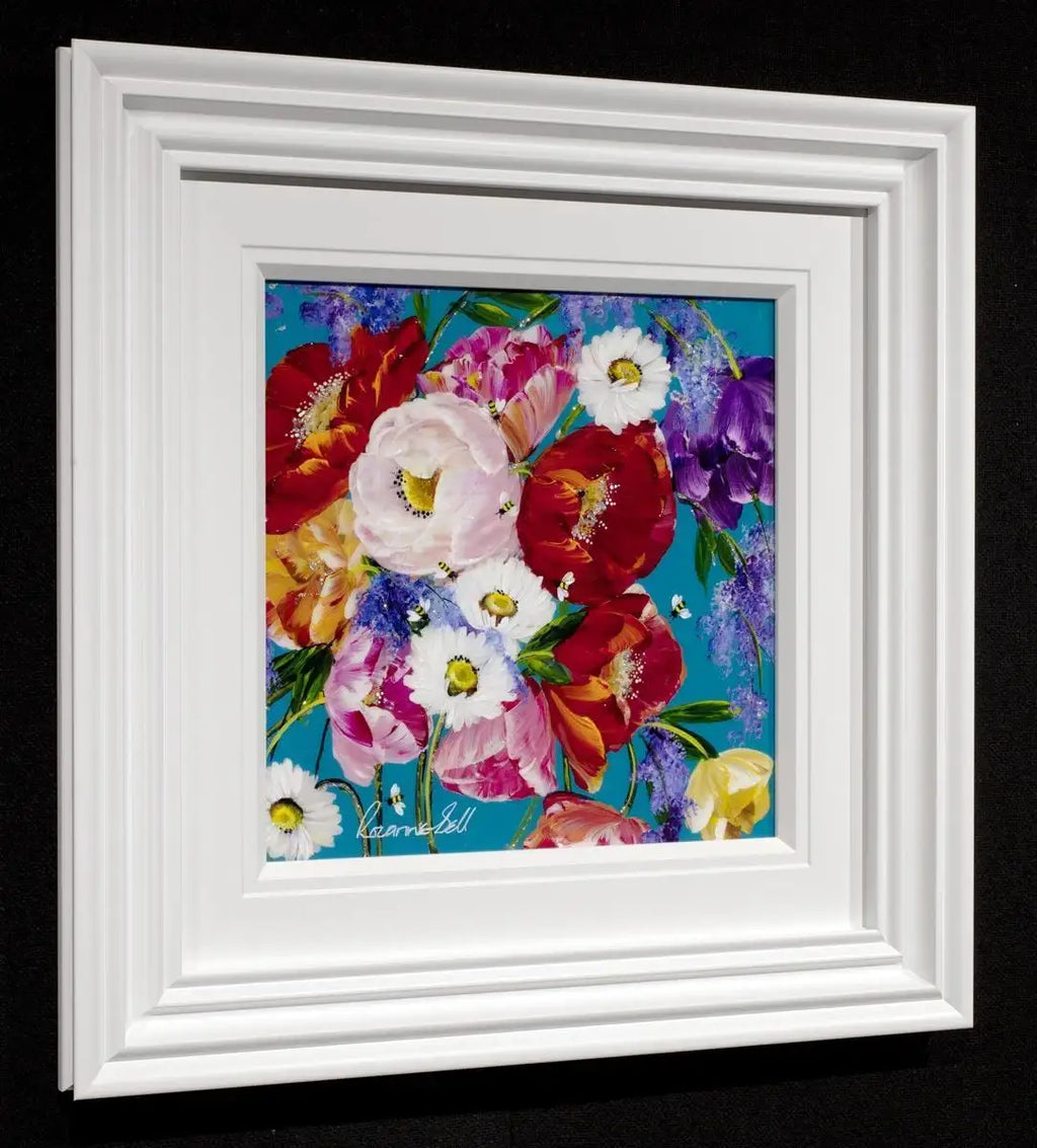 Efflorescence - Original - SOLD by artist Rozanne Bell - Wyecliffe Galleries