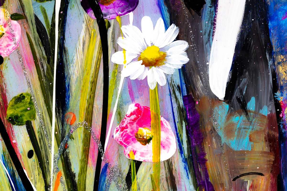 Ellie - Original - SOLD by artist Rozanne Bell - Wyecliffe Galleries