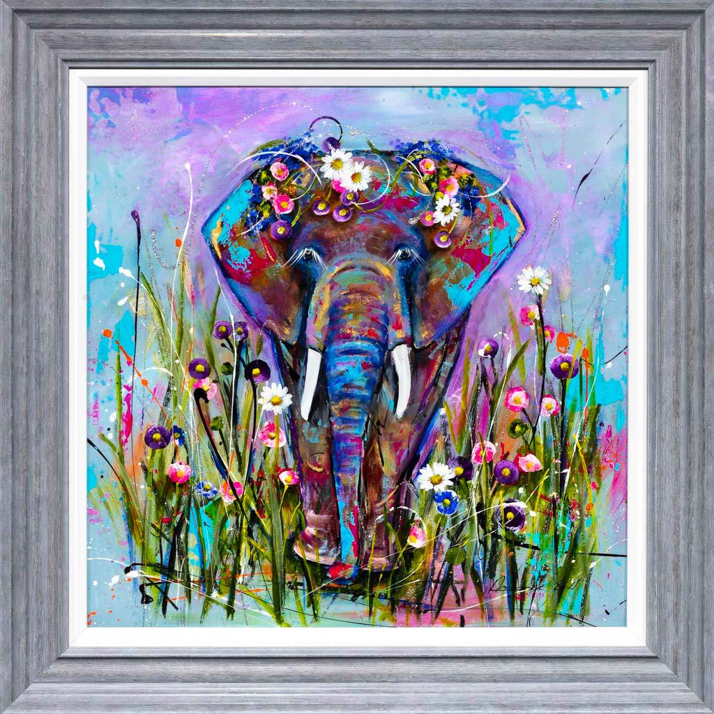 Ellie - Original - SOLD by artist Rozanne Bell - Wyecliffe Galleries