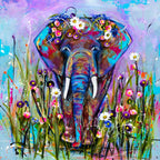 Ellie - Original - SOLD by artist Rozanne Bell - Wyecliffe Galleries