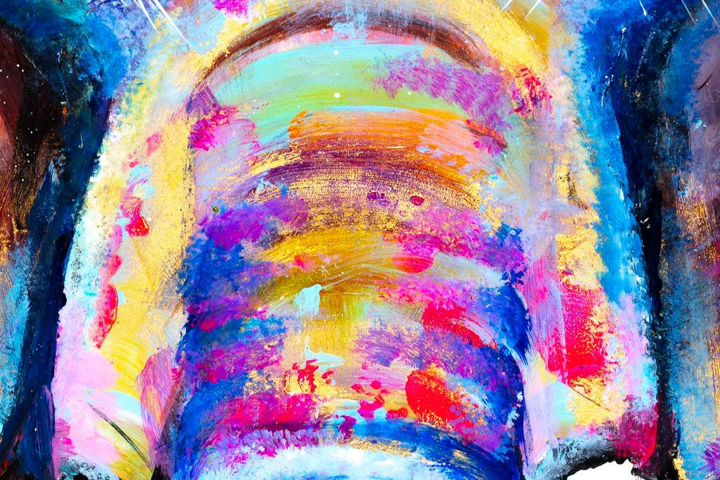 Ellie - Original - SOLD by artist Rozanne Bell - Wyecliffe Galleries