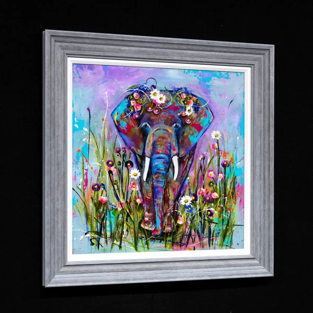 Ellie - Original - SOLD by artist Rozanne Bell - Wyecliffe Galleries