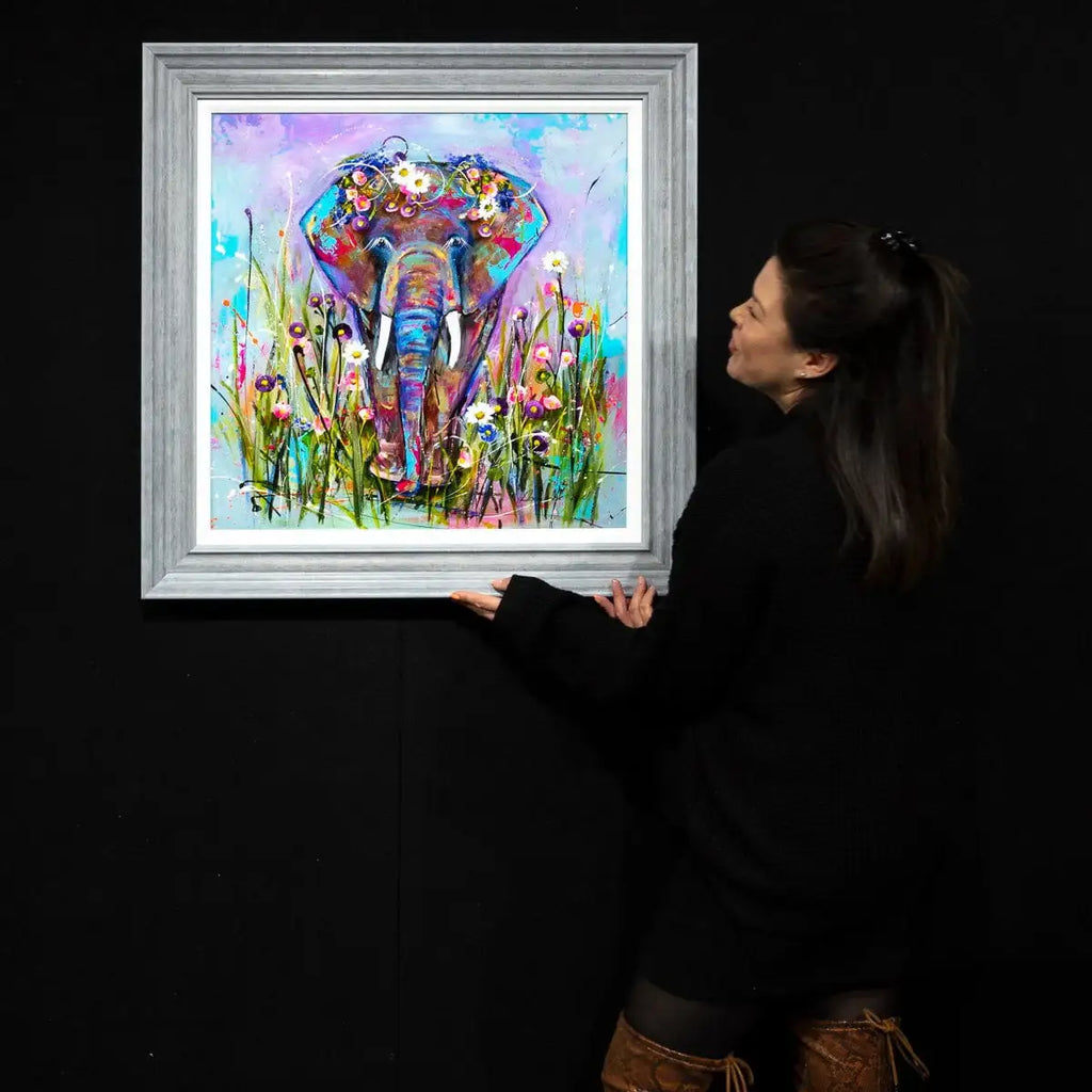 Ellie - Original - SOLD by artist Rozanne Bell - Wyecliffe Galleries