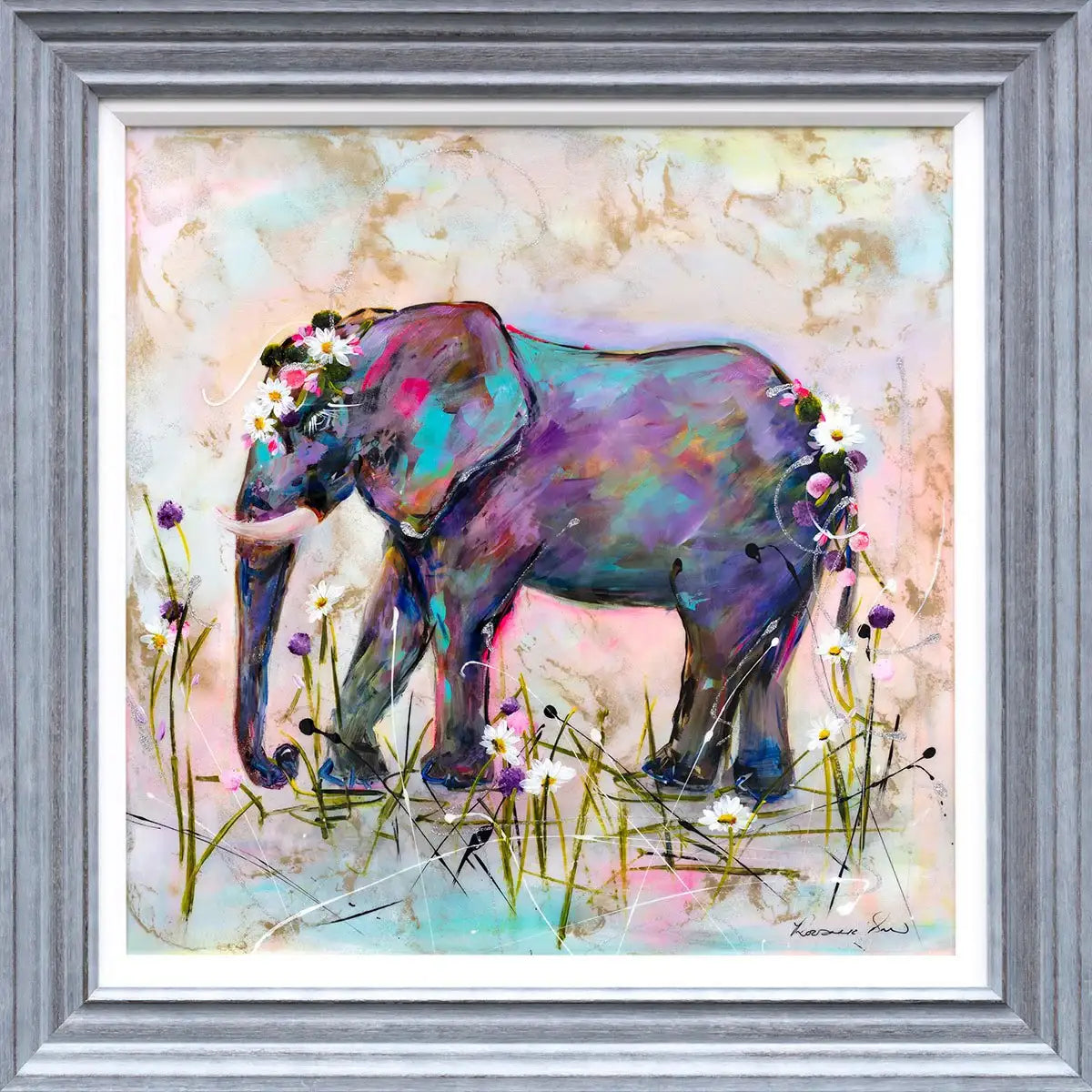 Elma - Original - SOLD by artist Rozanne Bell - Wyecliffe Galleries