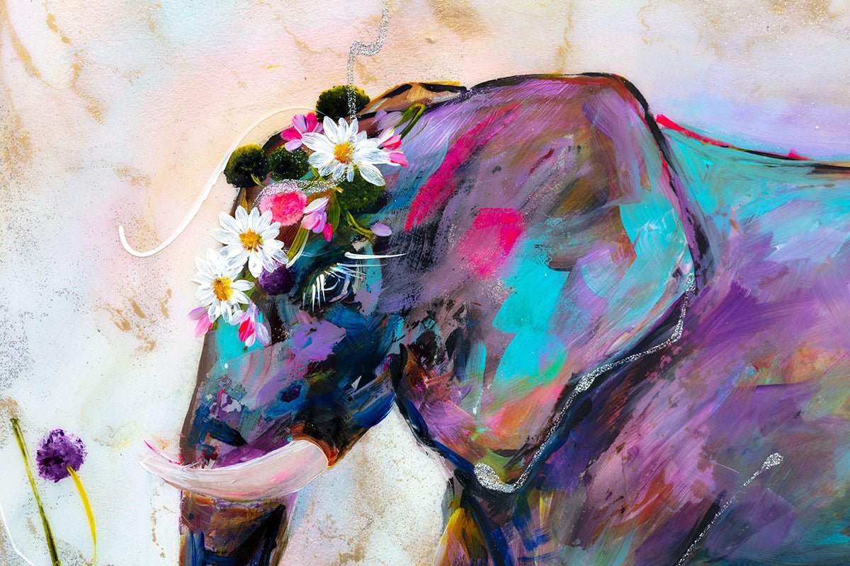 Elma - Original - SOLD by artist Rozanne Bell - Wyecliffe Galleries