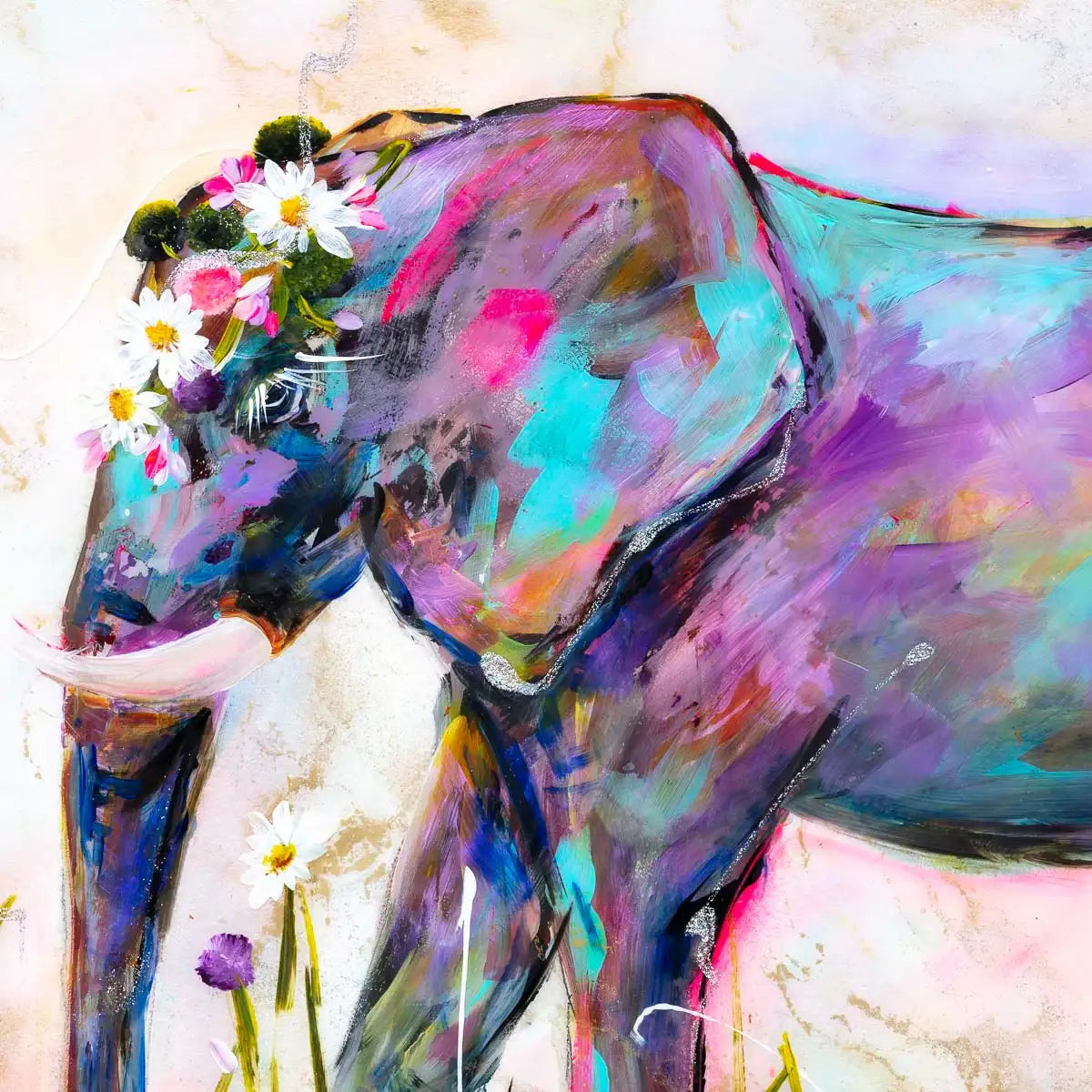 Elma - Original - SOLD by artist Rozanne Bell - Wyecliffe Galleries