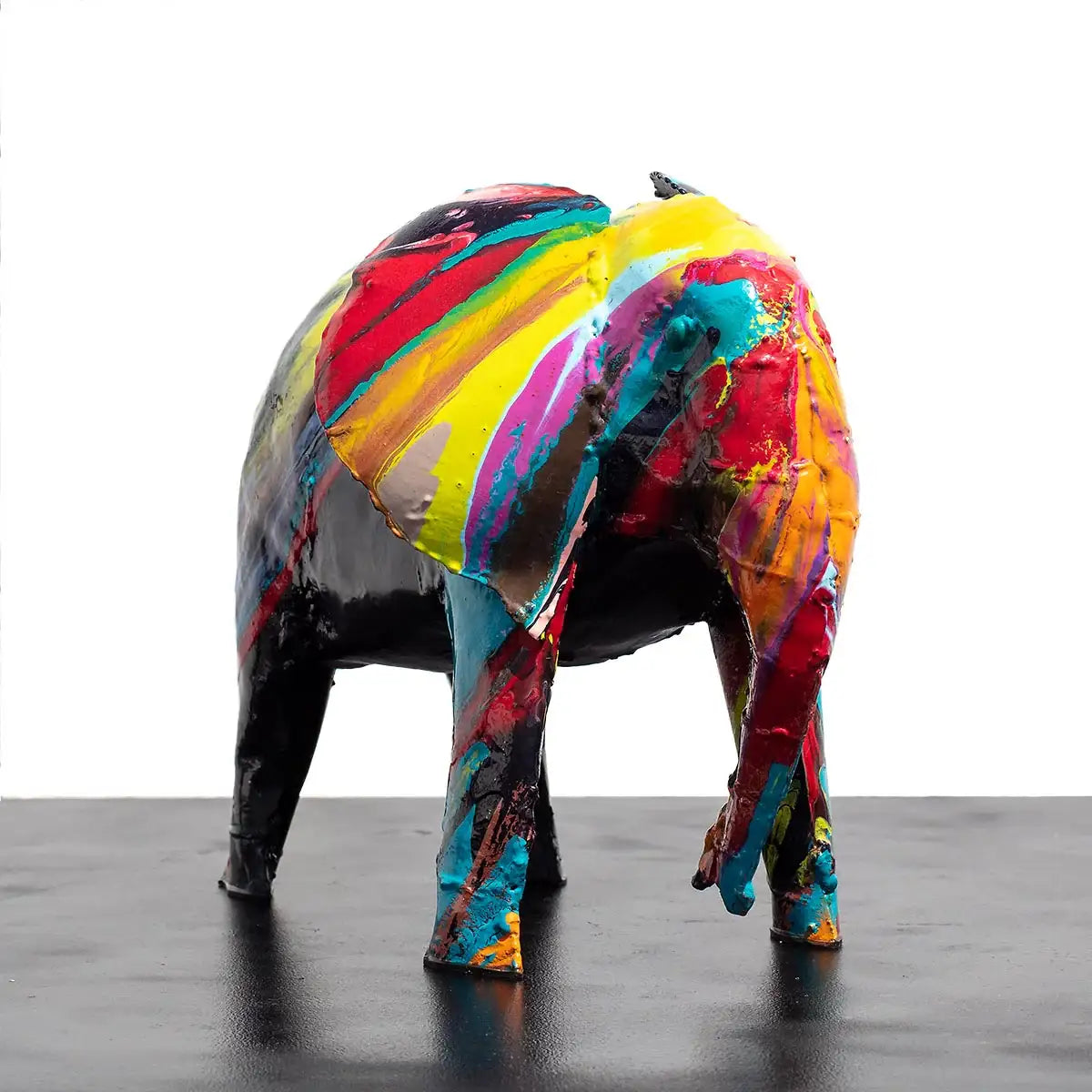 Elmer - Original Sculpture - SOLD by artist Rozanne Bell - Wyecliffe Galleries