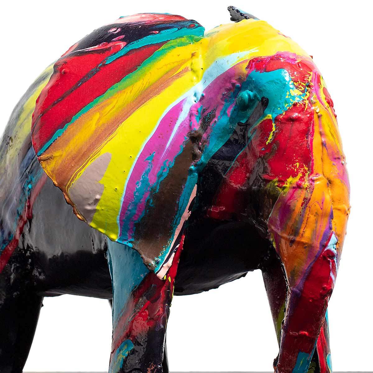 Elmer - Original Sculpture - SOLD by artist Rozanne Bell - Wyecliffe Galleries