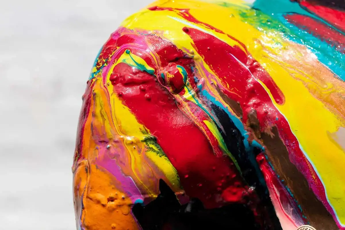 Elmer - Original Sculpture - SOLD by artist Rozanne Bell - Wyecliffe Galleries