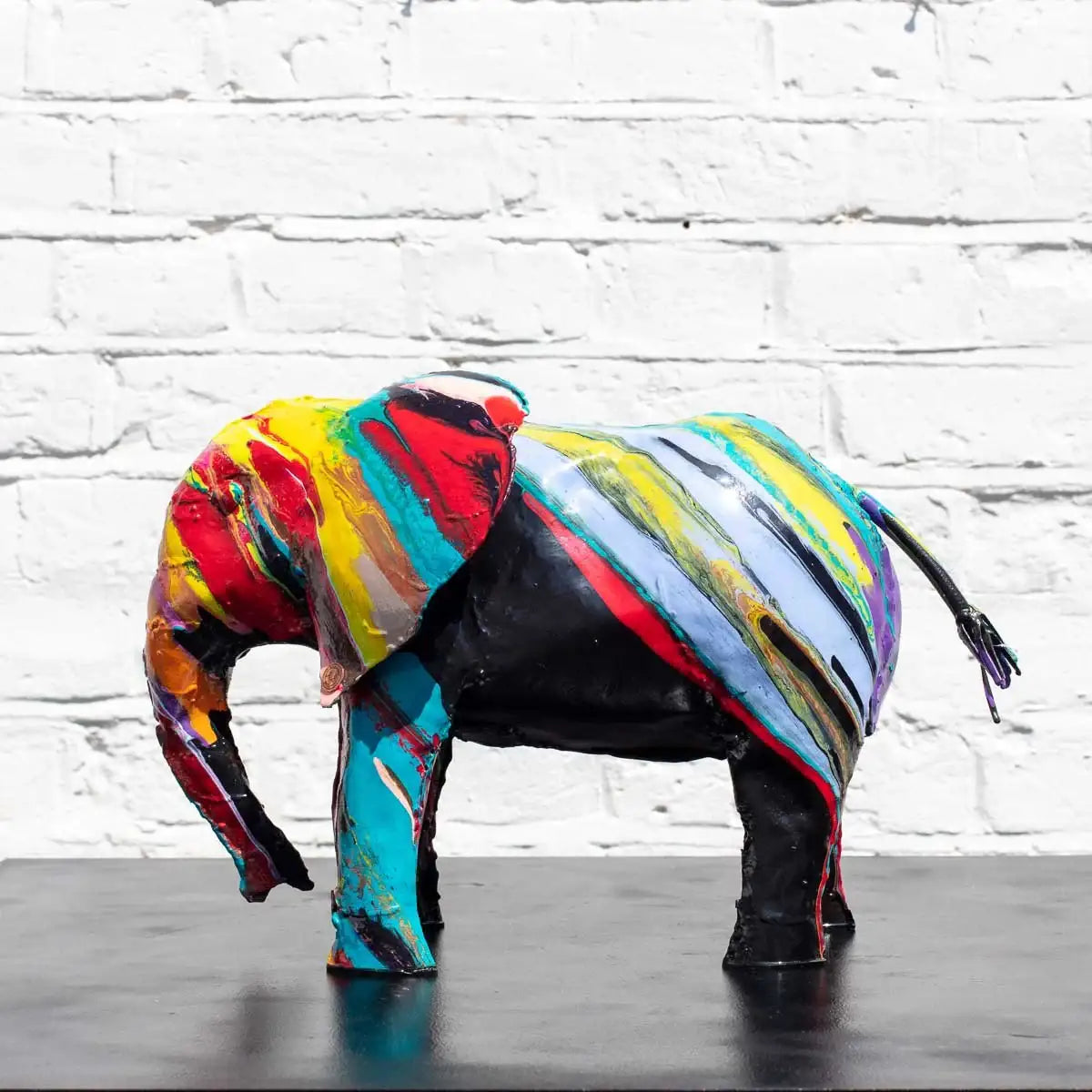 Elmer - Original Sculpture - SOLD by artist Rozanne Bell - Wyecliffe Galleries