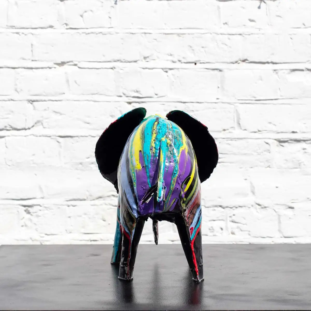 Elmer - Original Sculpture - SOLD by artist Rozanne Bell - Wyecliffe Galleries