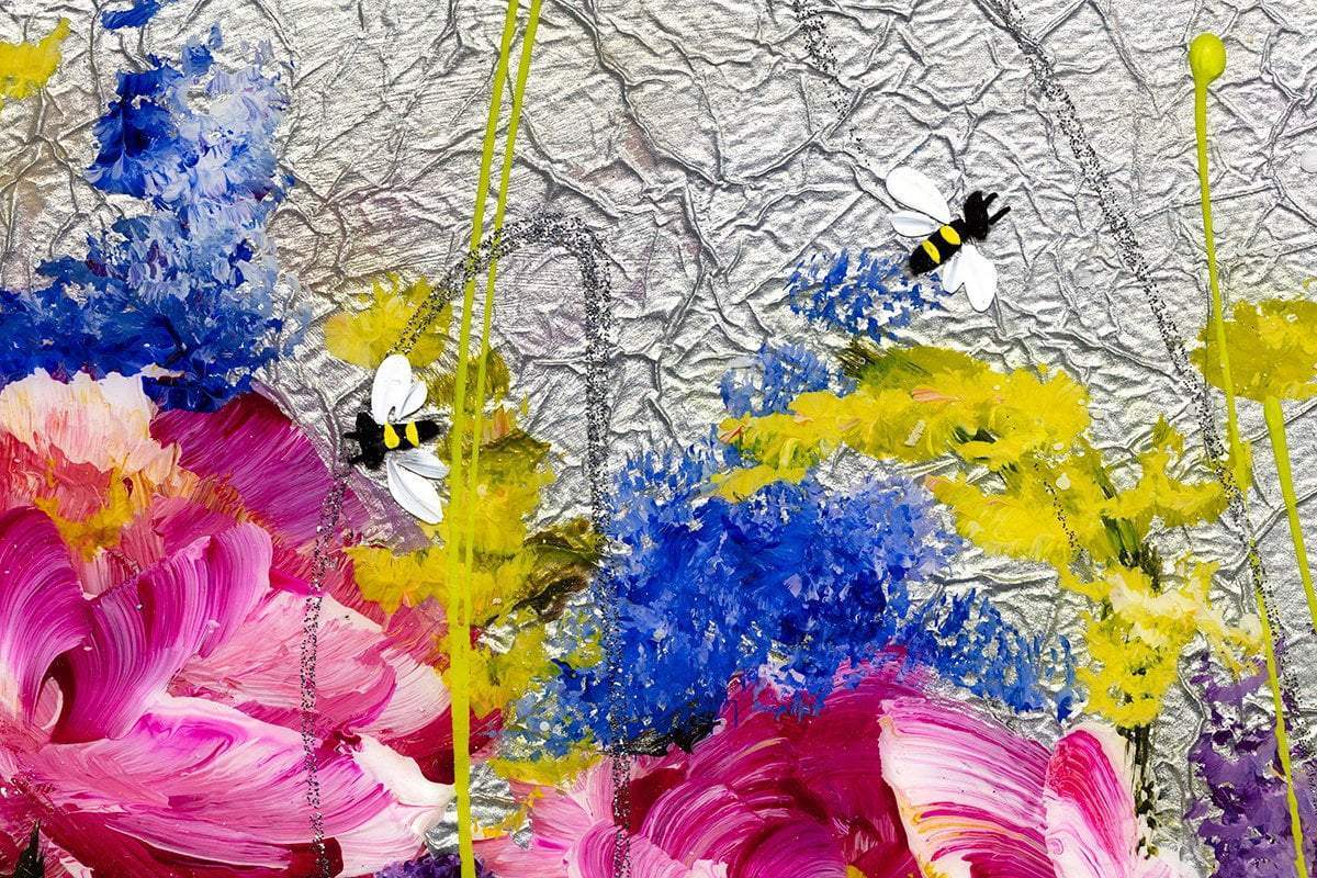 Eloquent I - Original SOLD by artist Rozanne Bell - Wyecliffe Galleries