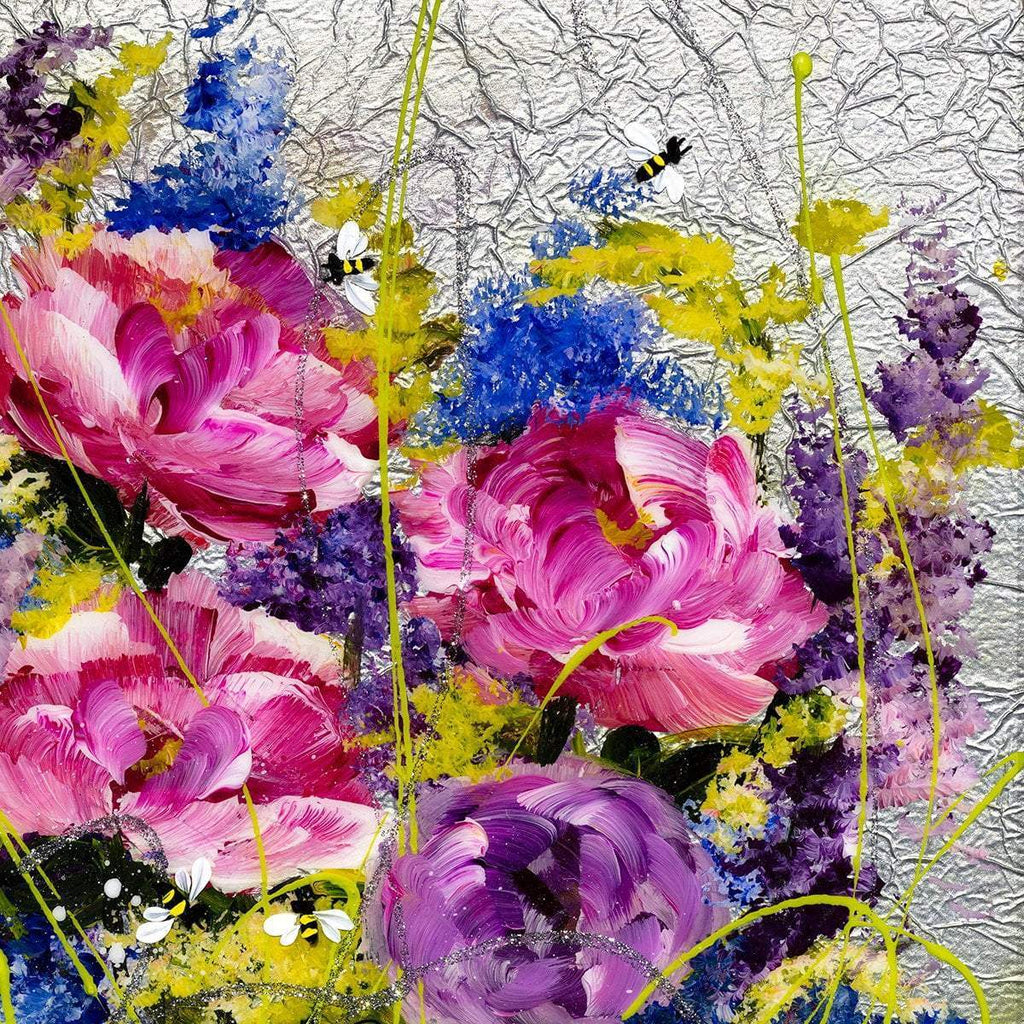 Eloquent I - Original SOLD by artist Rozanne Bell - Wyecliffe Galleries