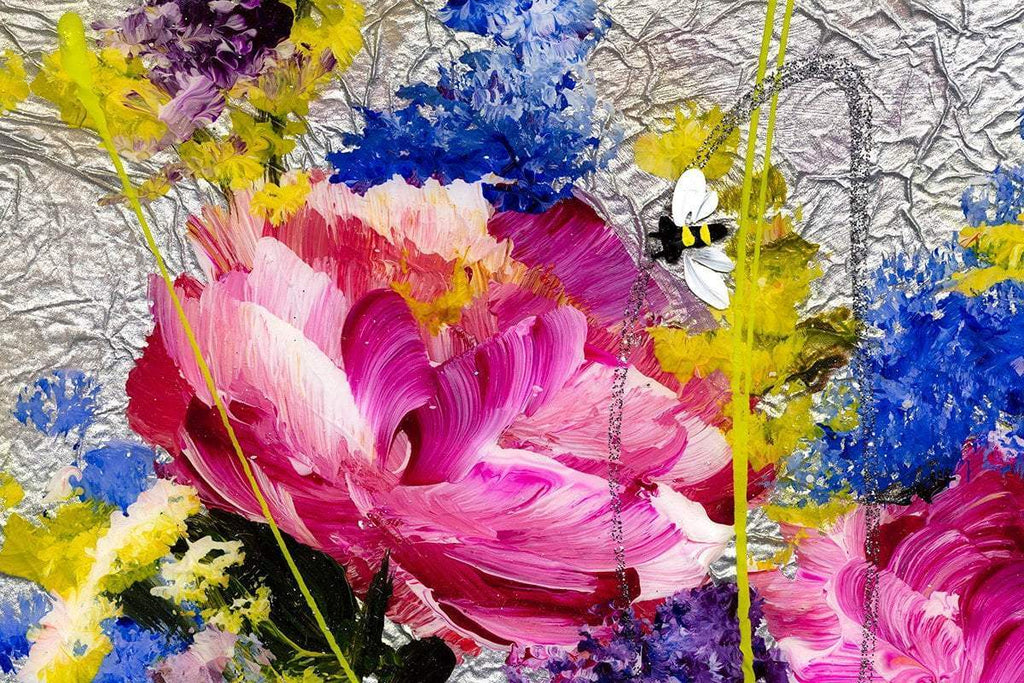 Eloquent I - Original SOLD by artist Rozanne Bell - Wyecliffe Galleries