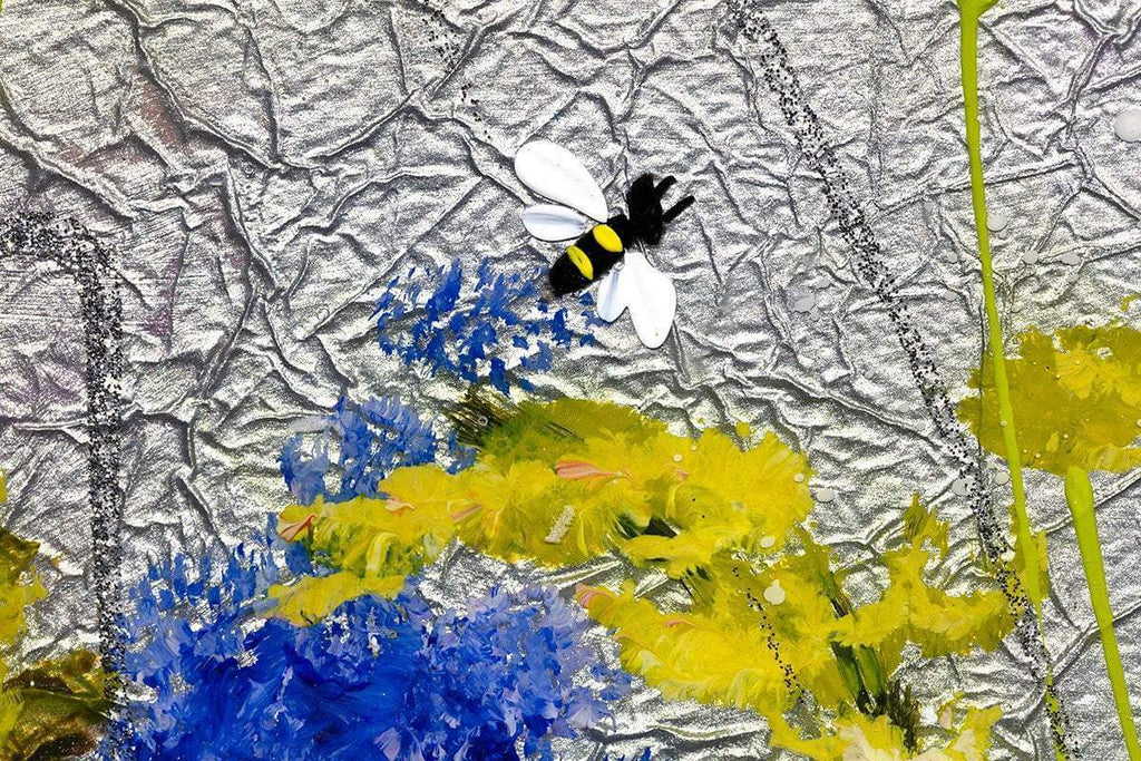 Eloquent I - Original SOLD by artist Rozanne Bell - Wyecliffe Galleries