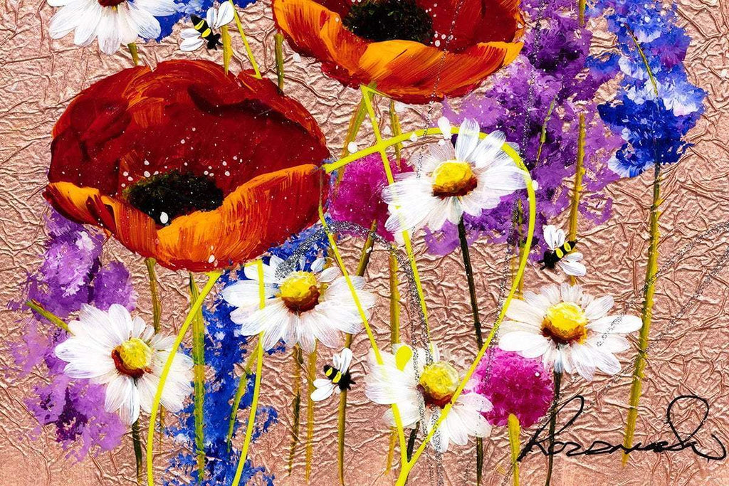 Eloquent II - Original - SOLD by artist Rozanne Bell - Wyecliffe Galleries