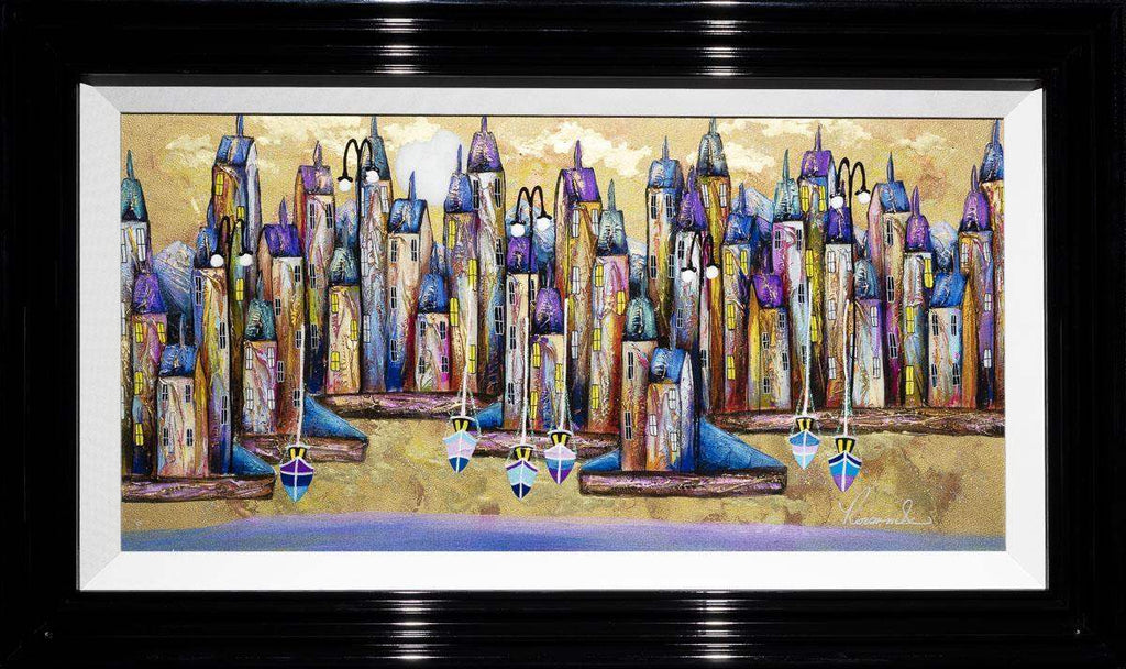 Enchanting Dreams - Original - SOLD by artist Rozanne Bell - Wyecliffe Galleries