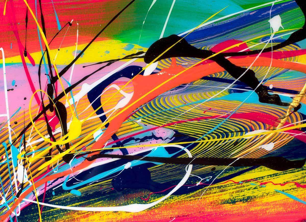 Energy II - Original - SOLD by artist Rozanne Bell - Wyecliffe Galleries