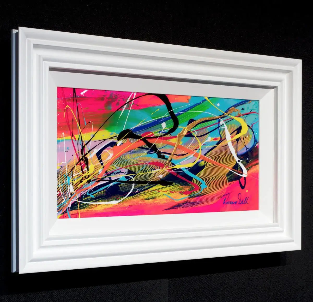 Energy II - Original - SOLD by artist Rozanne Bell - Wyecliffe Galleries