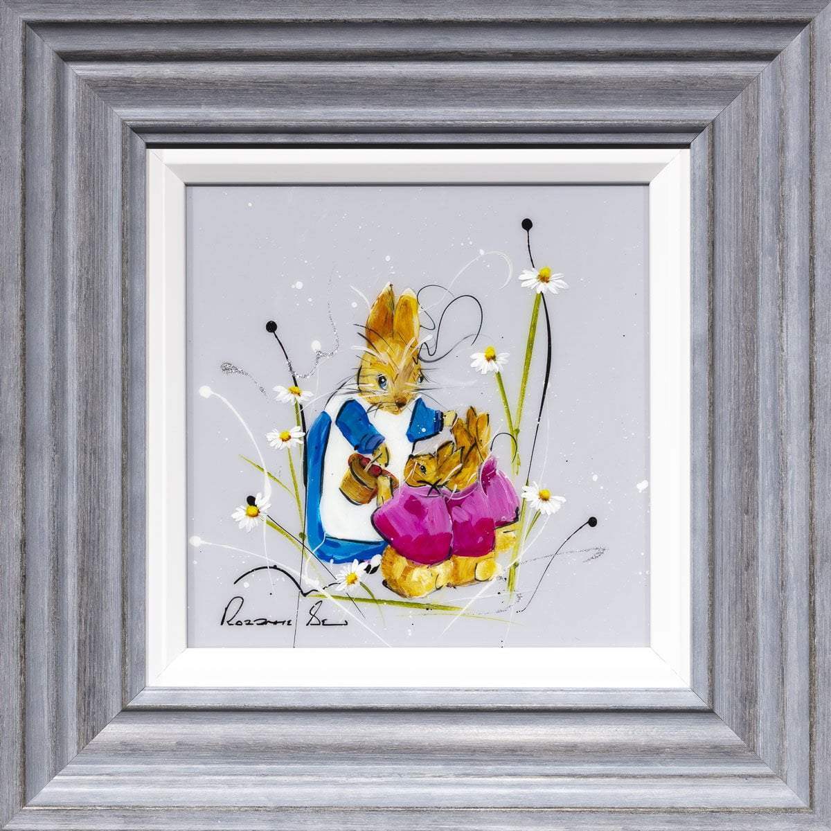 Even The Smallest One Can Change The World - Original Set of 4 - SOLD by artist Rozanne Bell - Wyecliffe Galleries