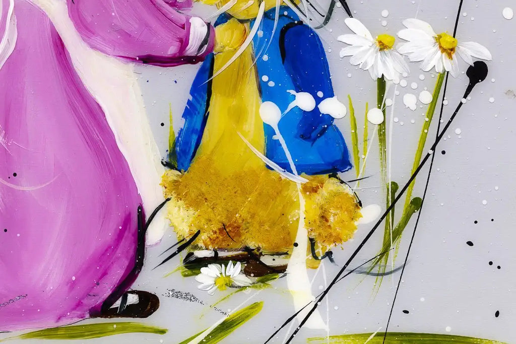 Even The Smallest One Can Change The World - Original Set of 4 - SOLD by artist Rozanne Bell - Wyecliffe Galleries