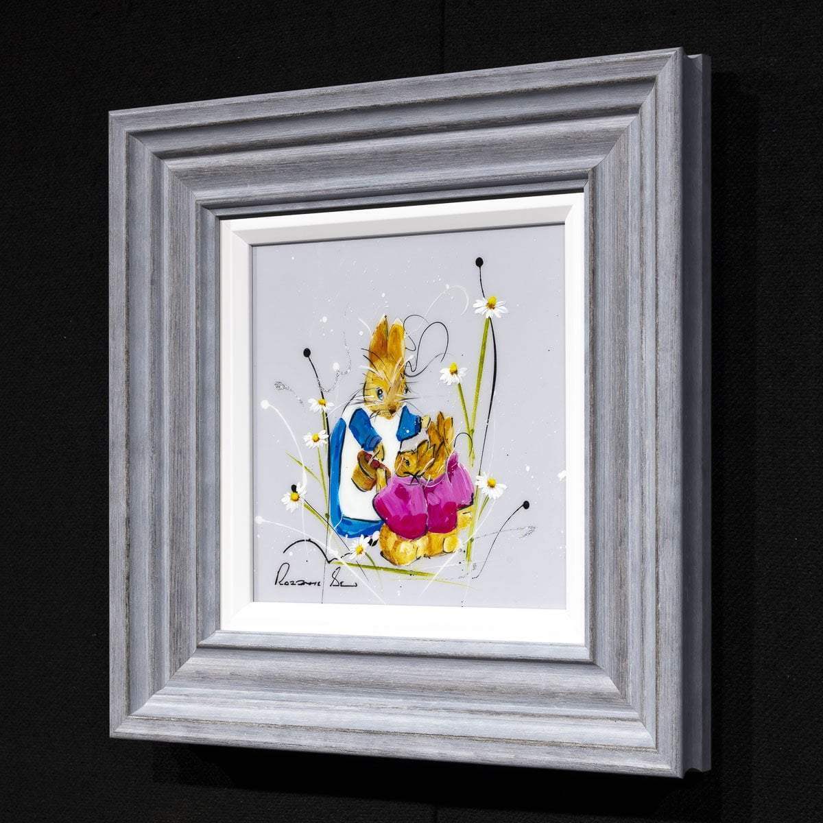 Even The Smallest One Can Change The World - Original Set of 4 - SOLD by artist Rozanne Bell - Wyecliffe Galleries