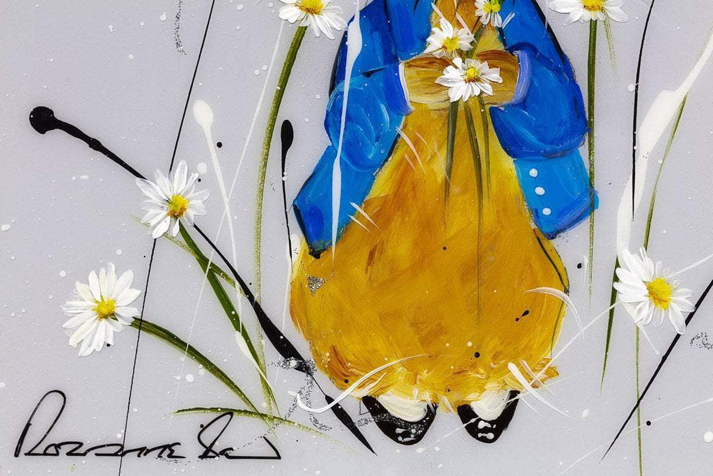 Even The Smallest One Can Change The World - Original Set of 4 - SOLD by artist Rozanne Bell - Wyecliffe Galleries