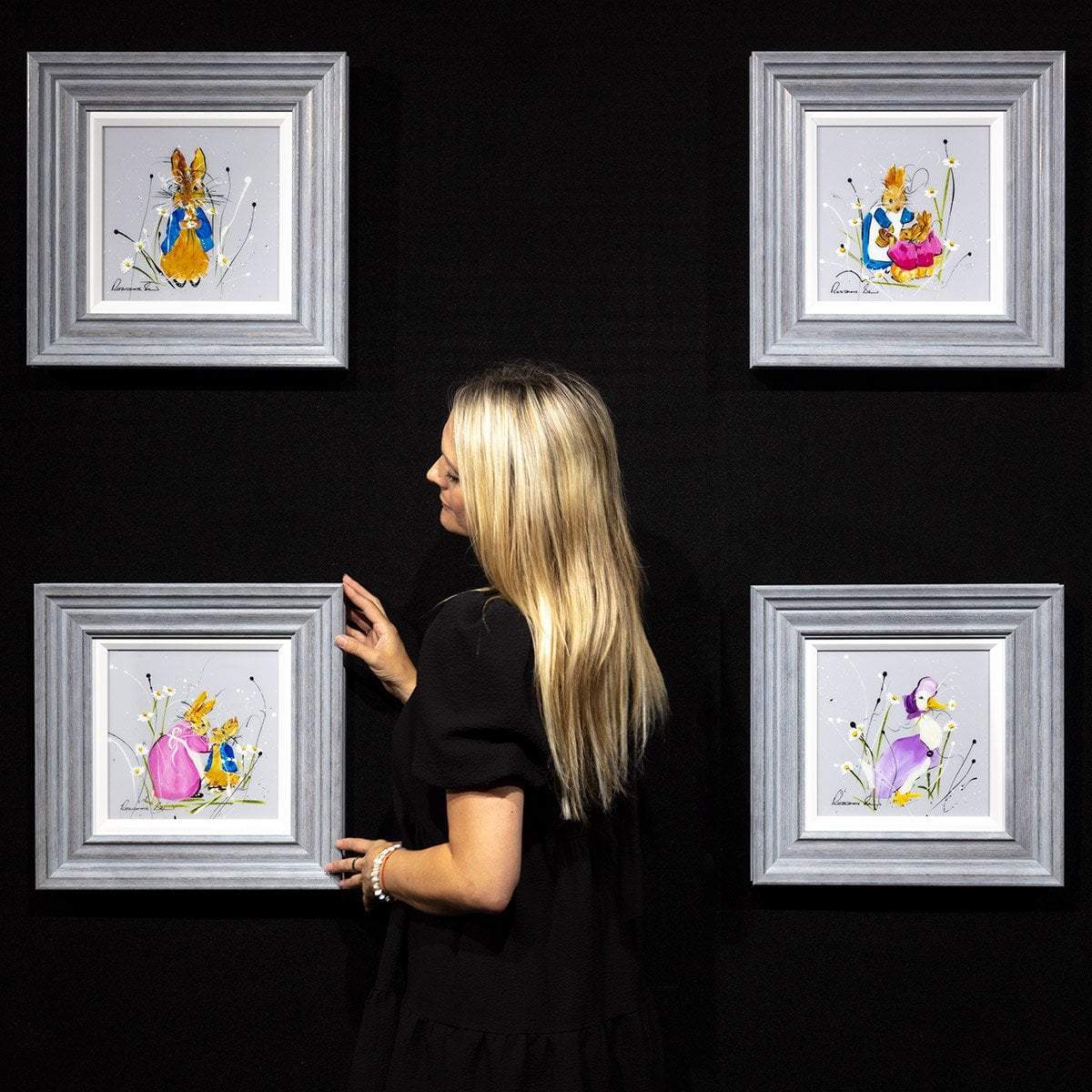 Even The Smallest One Can Change The World - Original Set of 4 Rozanne Bell